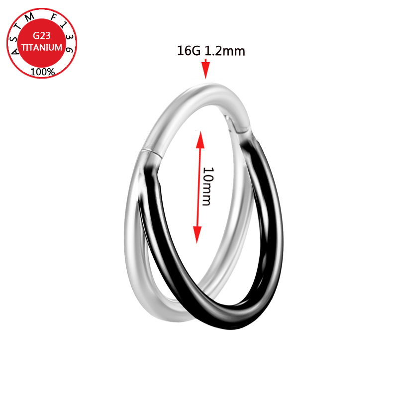Piercing Septum Clicker Tragus - Body Jewelry Industrial avis et prix