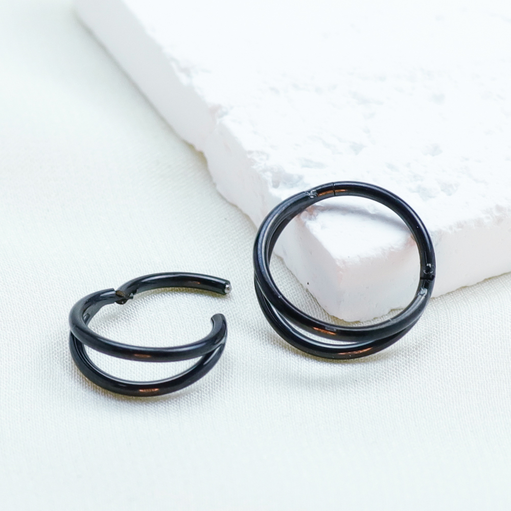 F136 Titanium Piercing Black N - Body Jewelry Implants avis et prix
