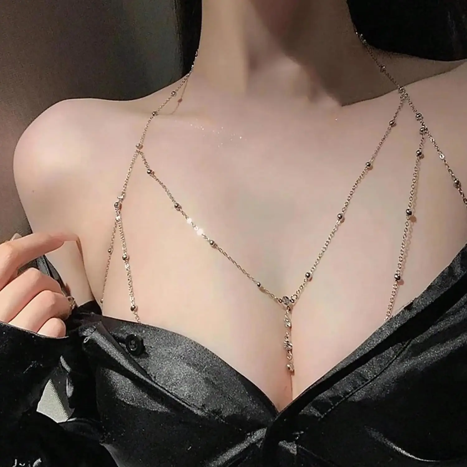 Women's sexy multi-layer neckl - Body Jewelry Vest avis et prix