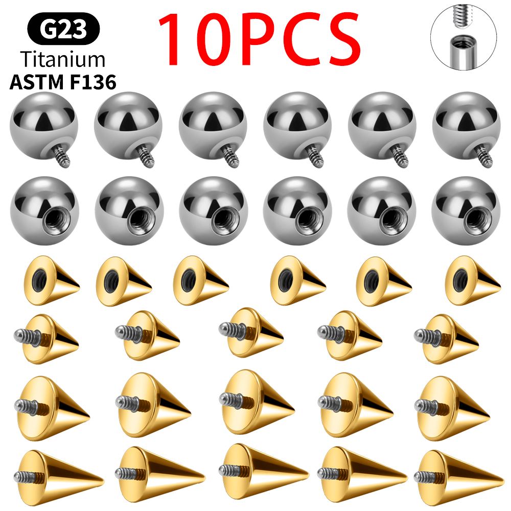 Titanium Ball Cone Replacement - Body Jewelry Industrial avis et prix