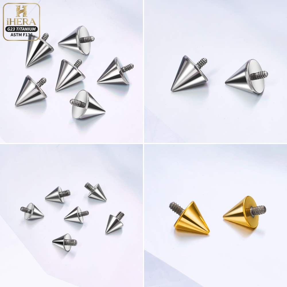 Titanium Ball Cone Replacement - Body Jewelry Industrial avis et prix