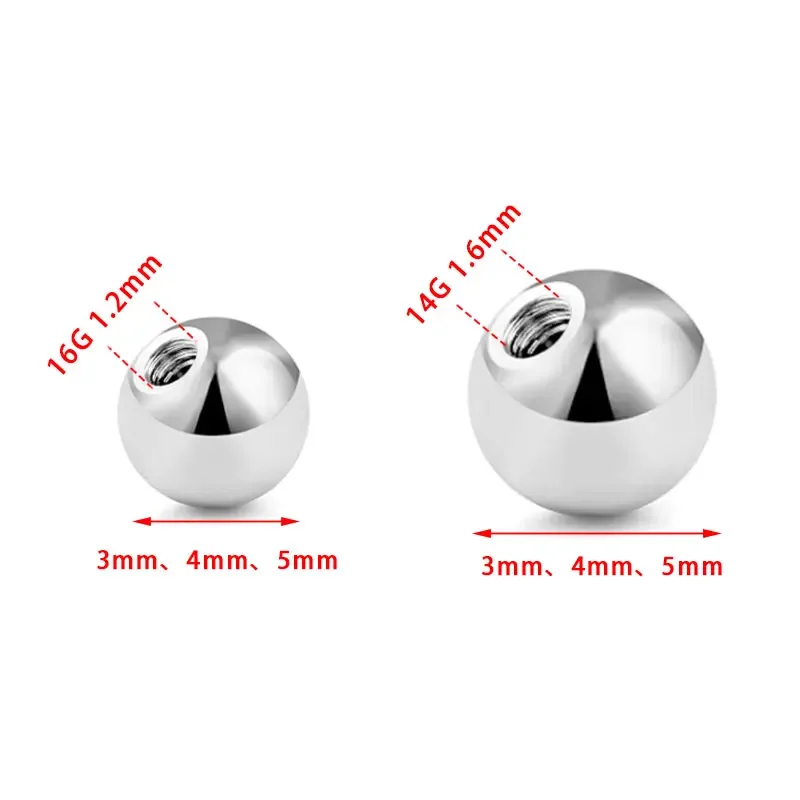 10pcs G23 Titanium Externally  - Body Jewelry Industrial avis et prix