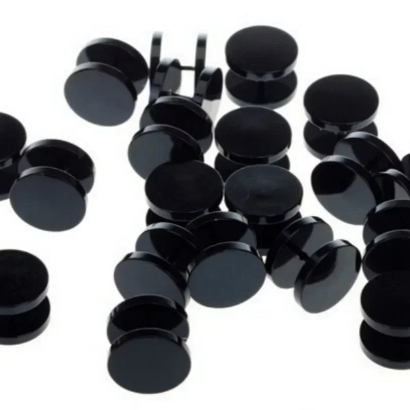 2 Pcs/1 SetBlack Stainless Ste - Body Jewelry Ear Plugs avis et prix
