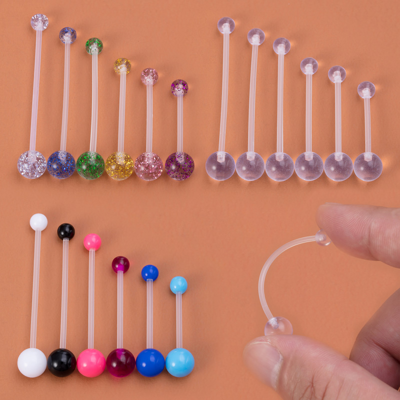 6pcs Flexible Navel Piercing A - Body Jewelry Industrial avis et prix