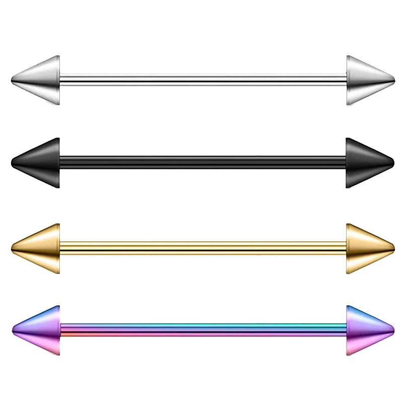 1Pcs Stainless Steel Straight  - Tongue Barbell Straight avis et prix