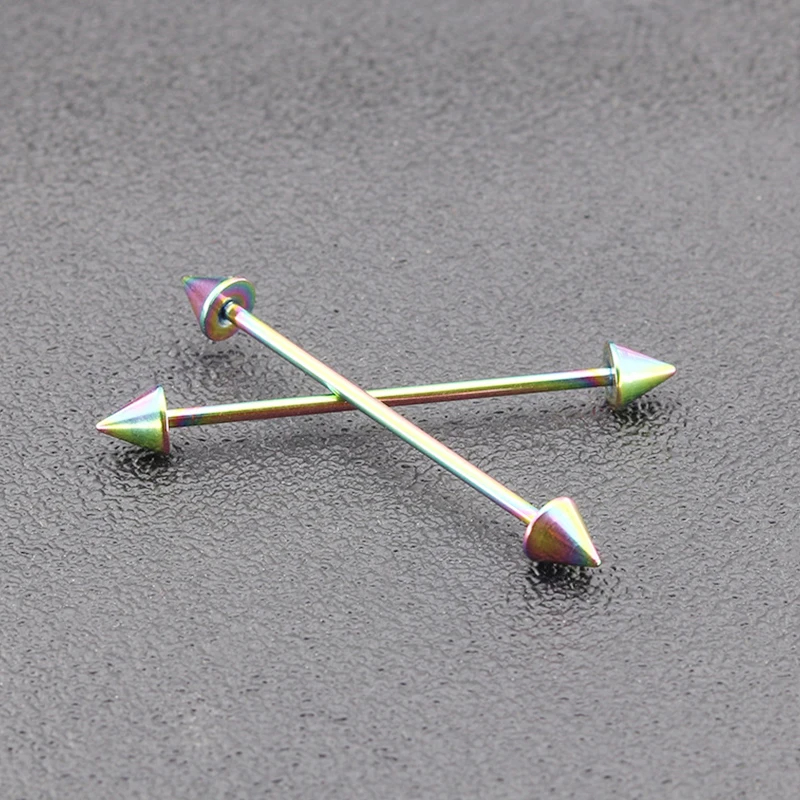 1Pcs Stainless Steel Straight  - Tongue Barbell Straight avis et prix