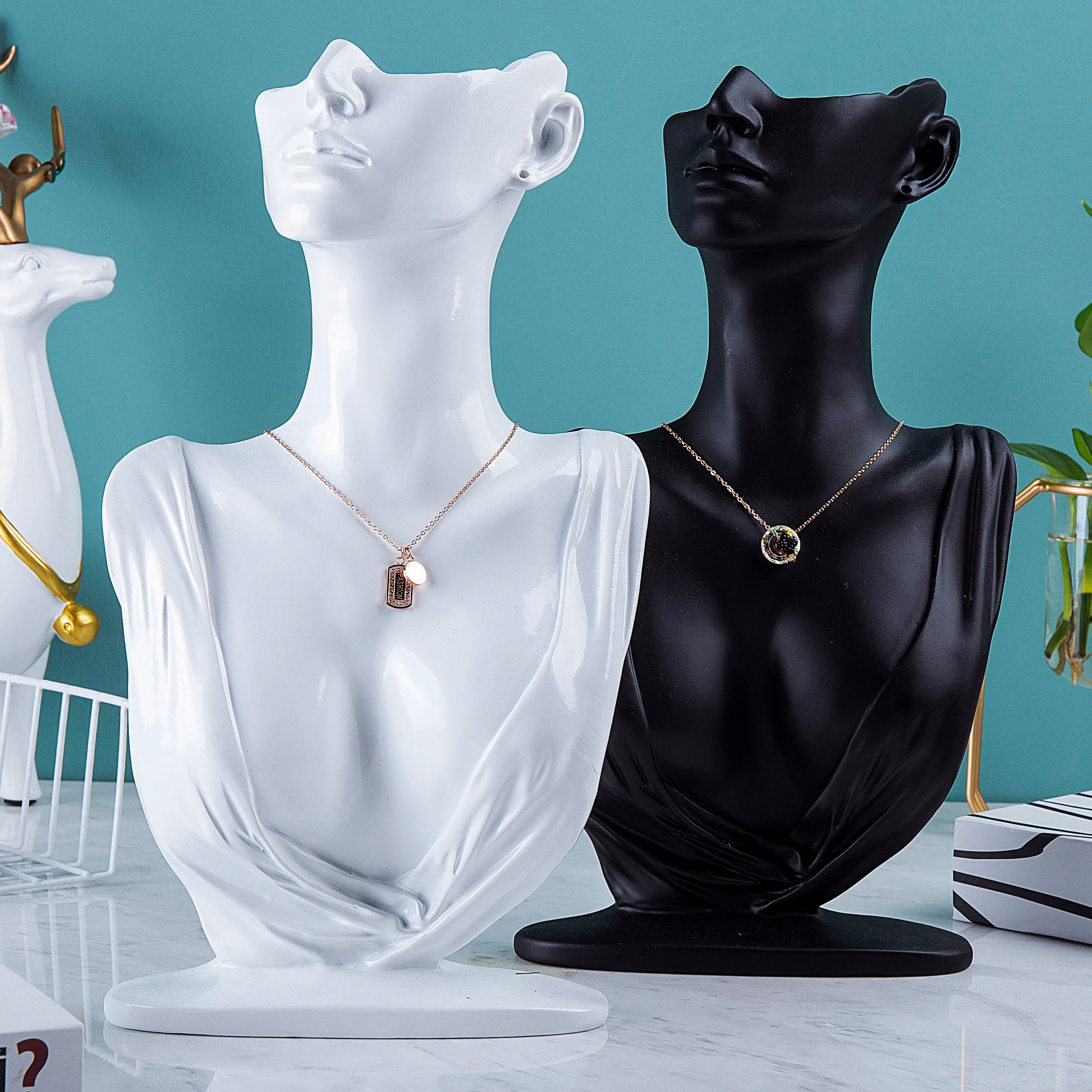 Mannequin Necklace Jewelry Dis - Body Jewelry Holder avis et prix