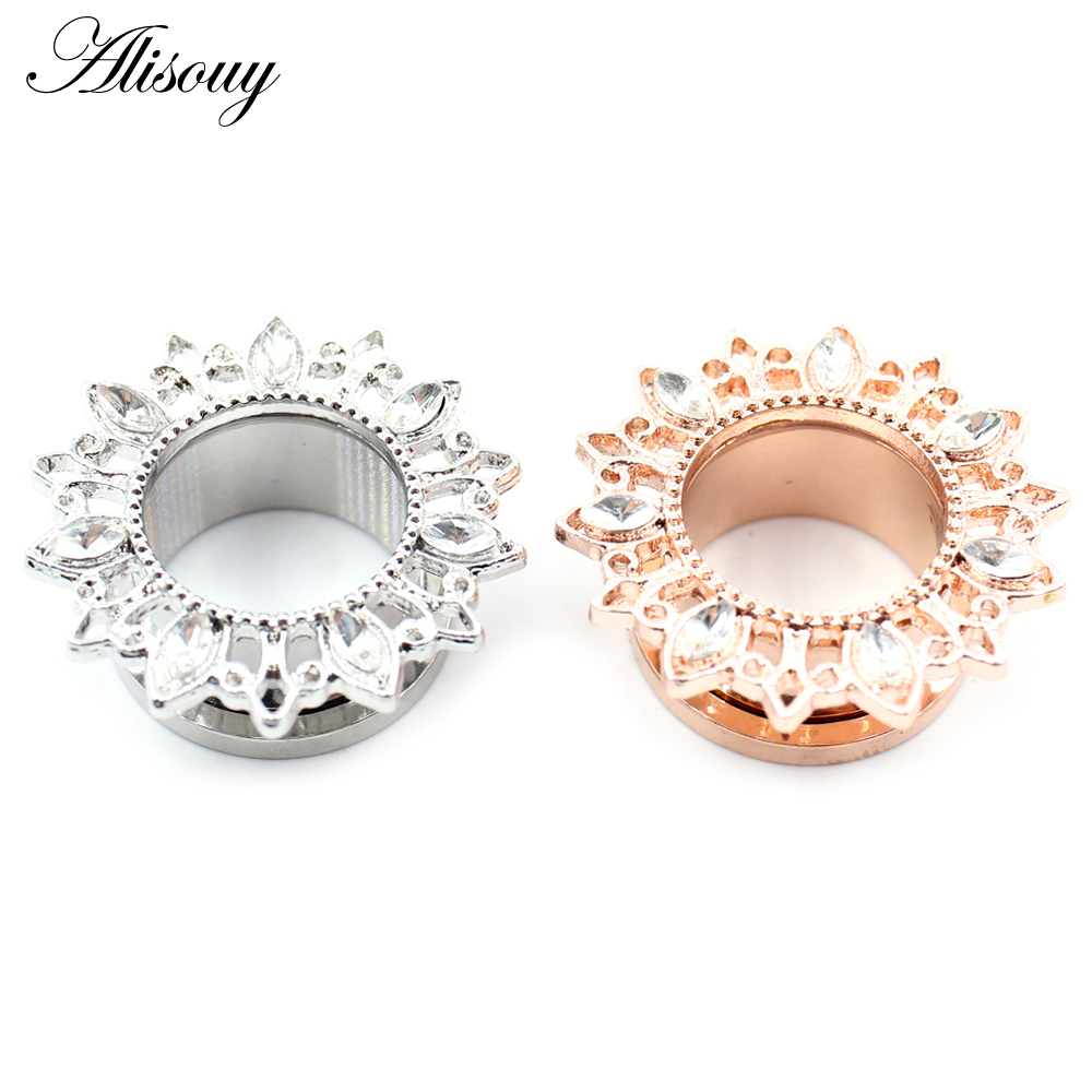 Alisouy 2pcs Stainless Steel F - Body Jewelry Ear Plugs avis et prix