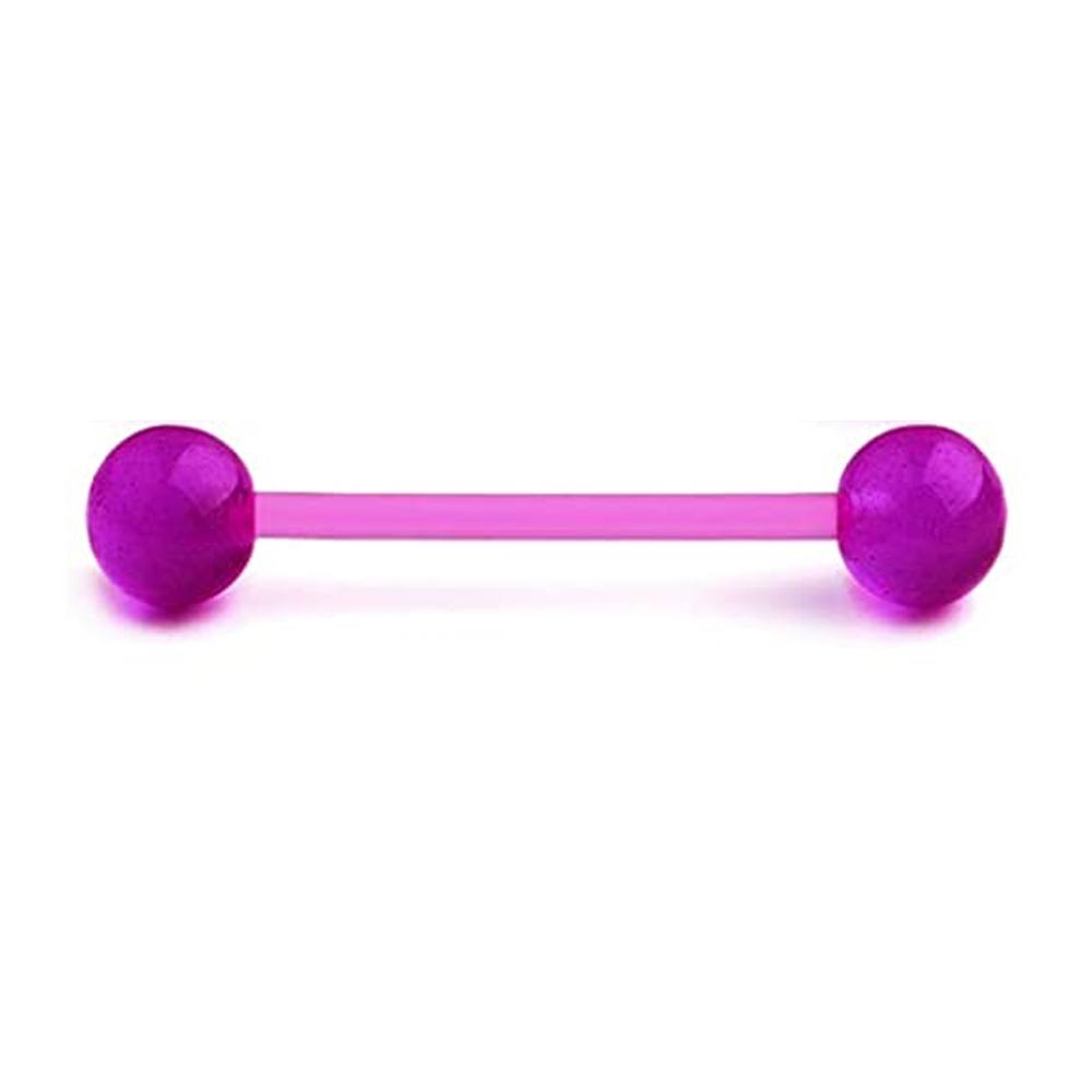 1PCS/4PCS Nipple Tongue Rings  - Tongue Barbell Straight avis et prix