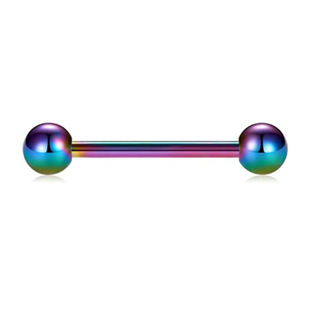 1PCS/4PCS Nipple Tongue Rings  - Tongue Barbell Straight avis et prix