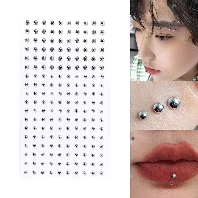 Diamond Sticker Fake Nose Stud - Body Jewelry Piercing avis et prix