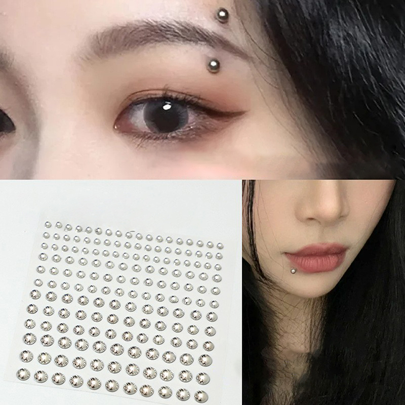 Diamond Sticker Fake Nose Stud - Body Jewelry Piercing avis et prix