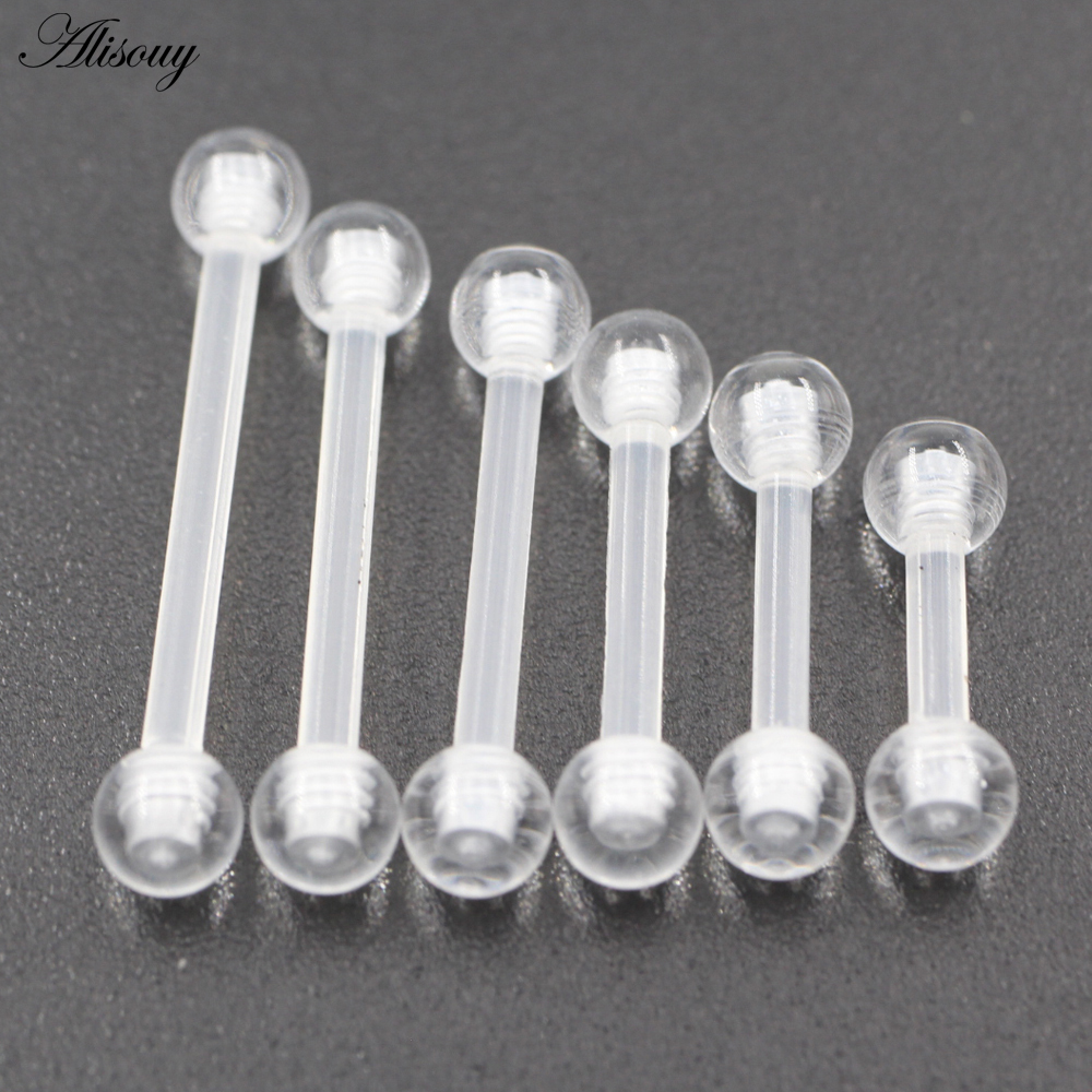 2PCS Transparent Acrylic UV Ba - Body Jewelry Industrial avis et prix