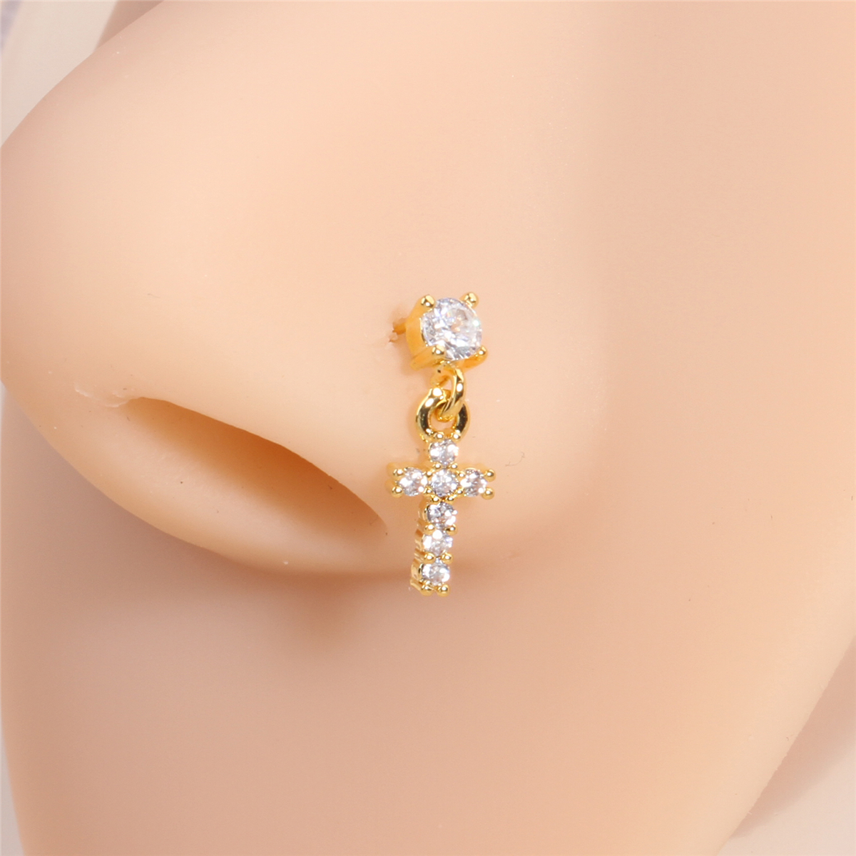 Dangle Nose Studs Rings Pierci - Nostril Screw Pin avis et prix