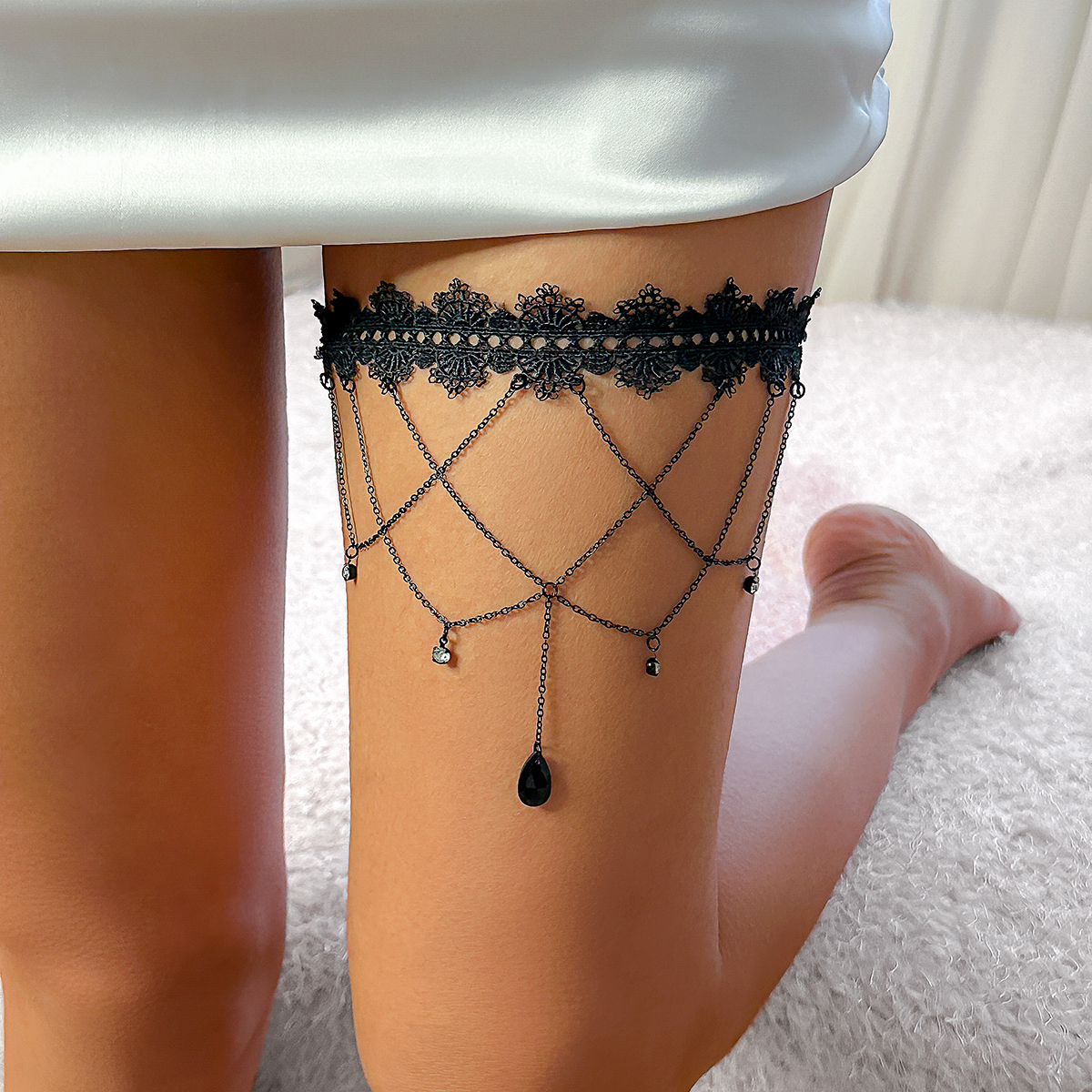 Ingemark Boho Elastic Band Bla - Body Jewelry Thigh Chain avis et prix