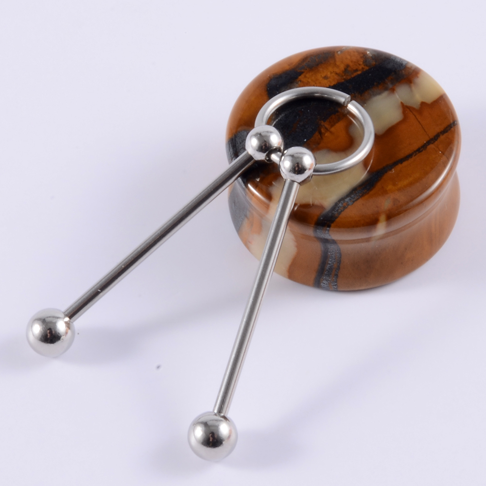 1Pcs Surgical Steel Snake Indu - Body Jewelry Industrial avis et prix