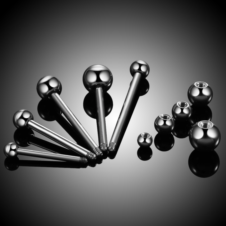 1PC 14G 16G Titanium Industria - Body Jewelry Industrial avis et prix