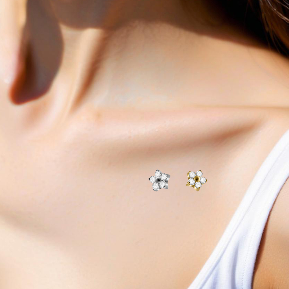1PC G23 Implant Titanium Derma - Body Jewelry Implants avis et prix