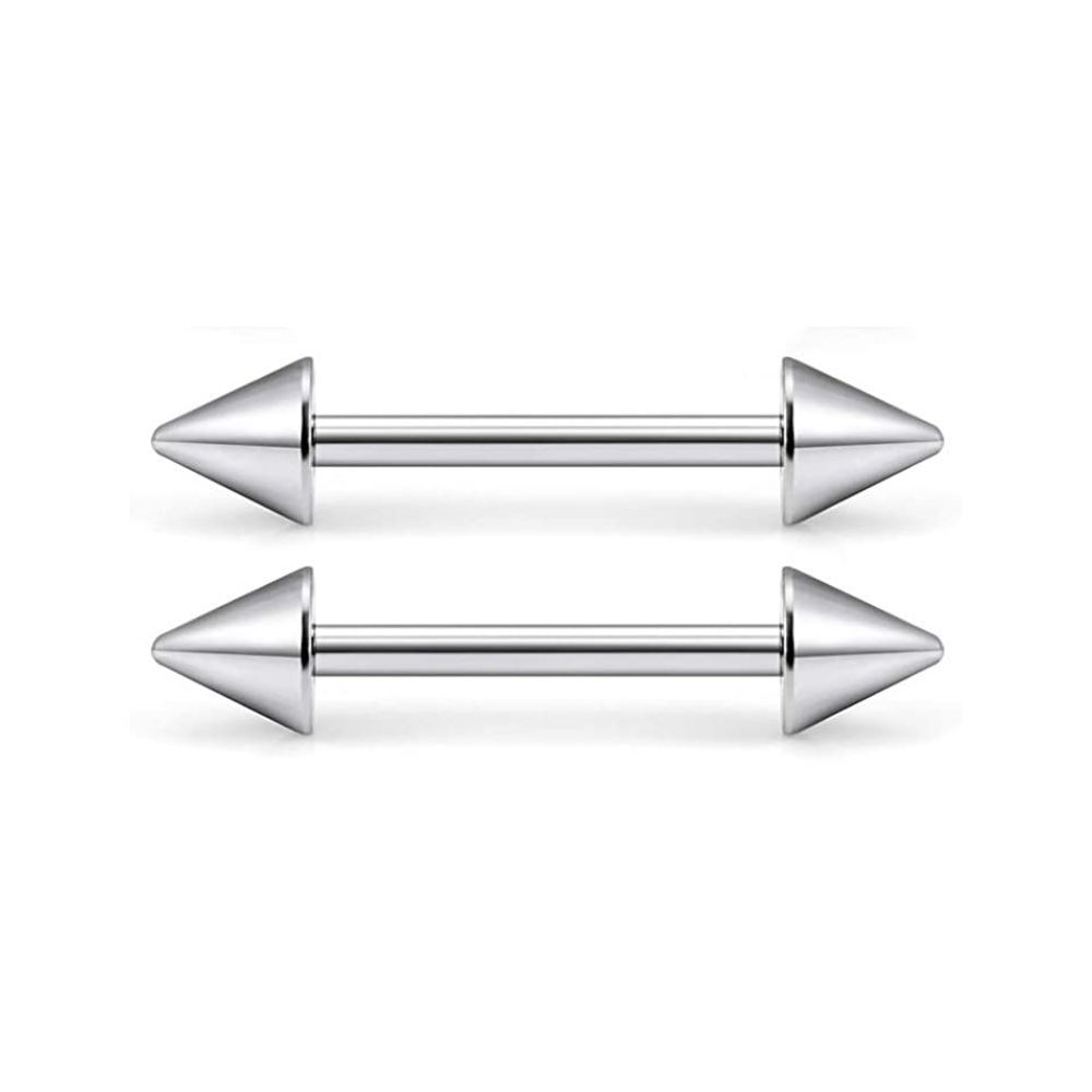 14G Tongue Rings Surgical Stee - Tongue Barbell Straight avis et prix