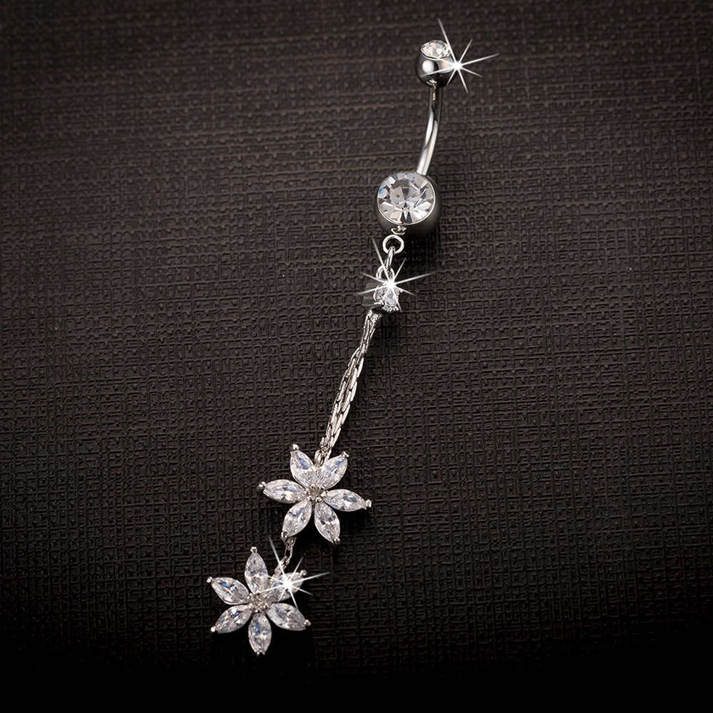 Kuniu 1pc y2k Fashion Flower P - Body Jewelry Implants avis et prix