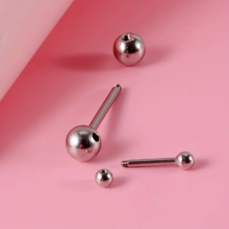 1pc 14G Stainless Steel T-Shap - Tongue Barbell Straight avis et prix